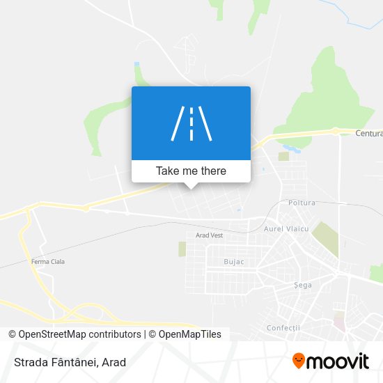 Strada Fântânei map