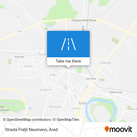 Strada Frații Neumann map