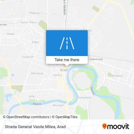 Strada General Vasile Milea map