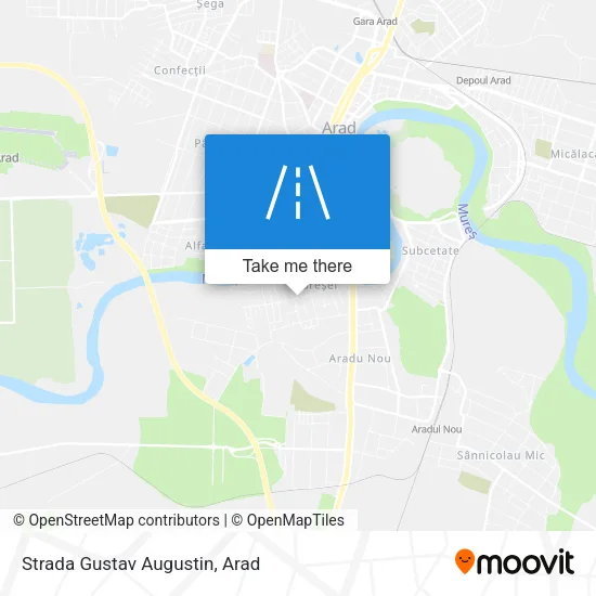 Strada Gustav Augustin map