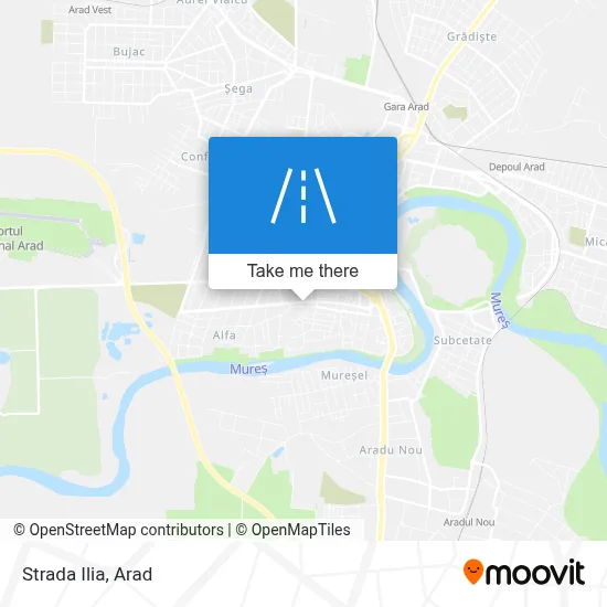 Strada Ilia map