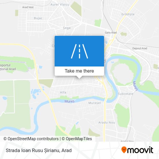 Strada Ioan Rusu Șirianu map