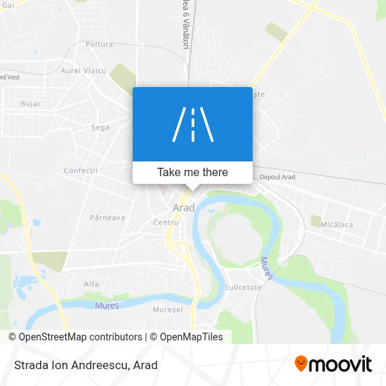 Strada Ion Andreescu map