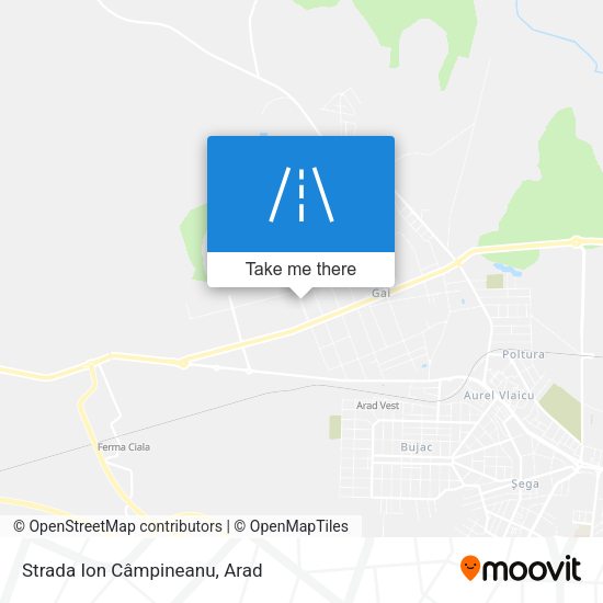 Strada Ion Câmpineanu map