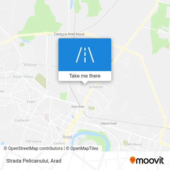 Strada Pelicanului map