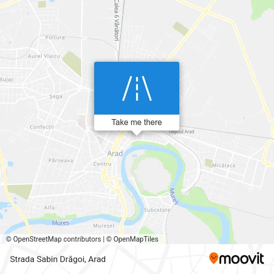 Strada Sabin Drăgoi map