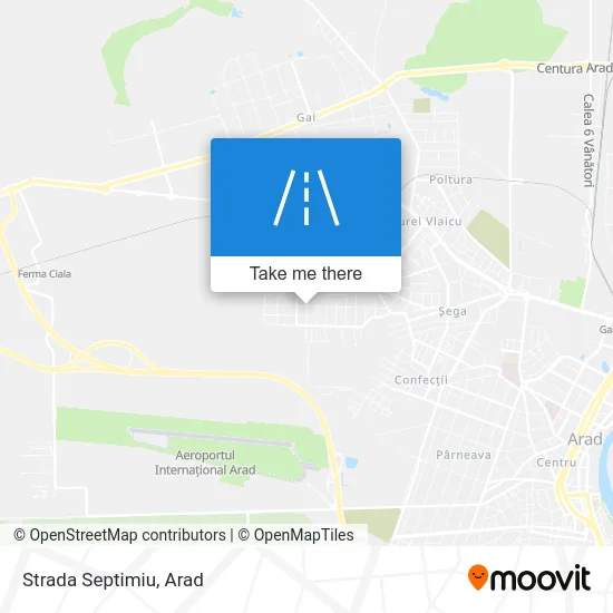 Strada Septimiu map
