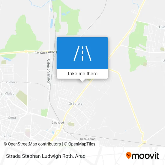 Strada Stephan Ludwigh Roth map