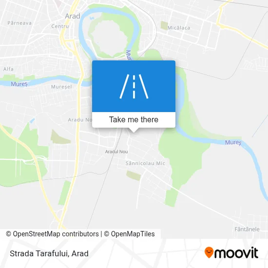 Strada Tarafului map