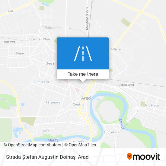 Strada Ștefan Augustin Doinaș map
