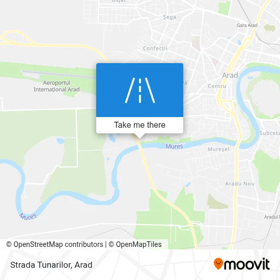 Strada Tunarilor map