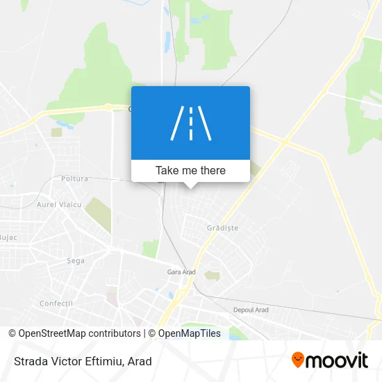 Strada Victor Eftimiu map