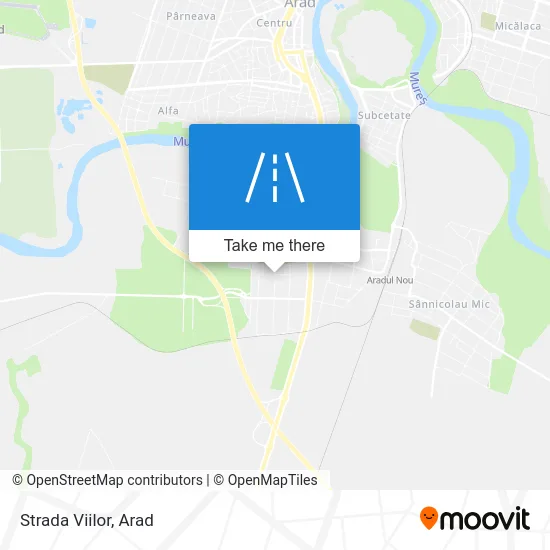 Strada Viilor map
