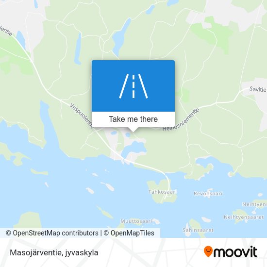 Masojärventie map