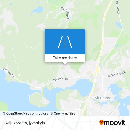 Keijukorento map