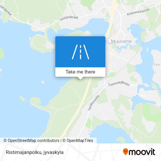 Ristimajanpolku map