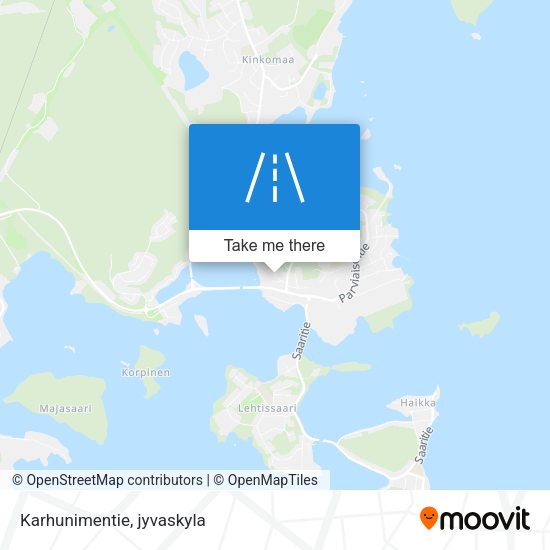 Karhunimentie map
