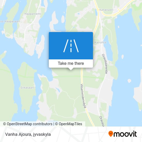 Vanha Ajoura map