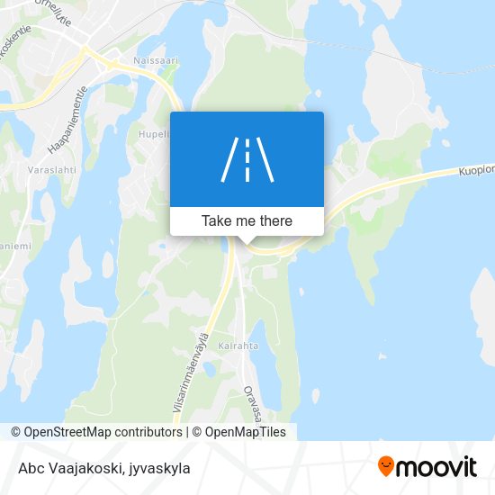 Abc Vaajakoski map