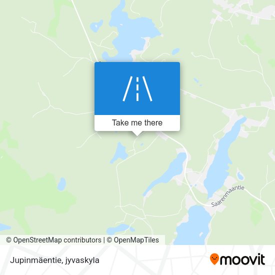 Jupinmäentie map