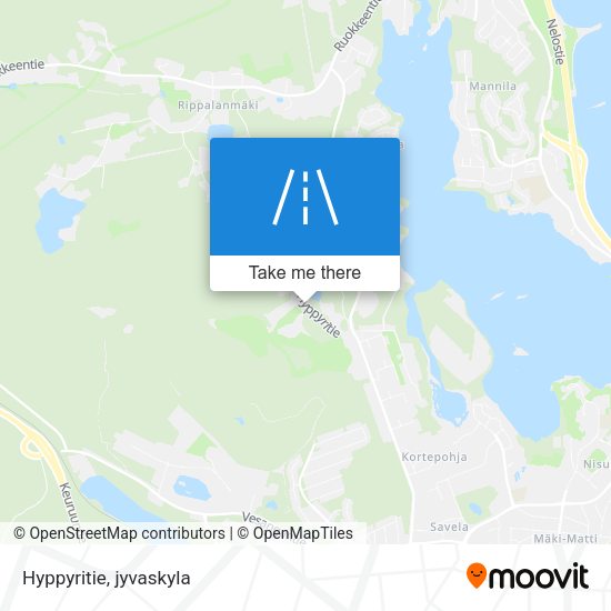 Hyppyritie map