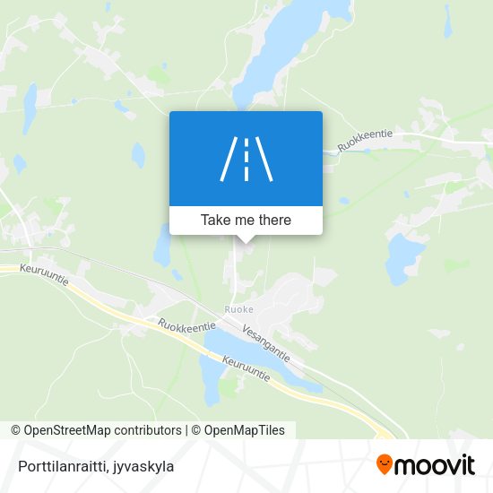 Porttilanraitti map
