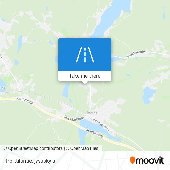 Porttilantie map