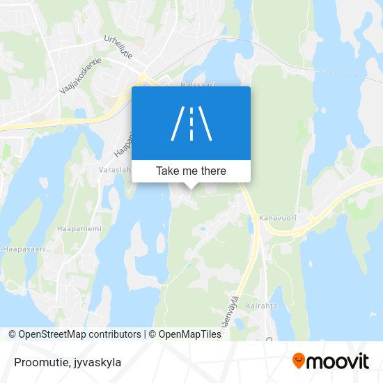 Proomutie map