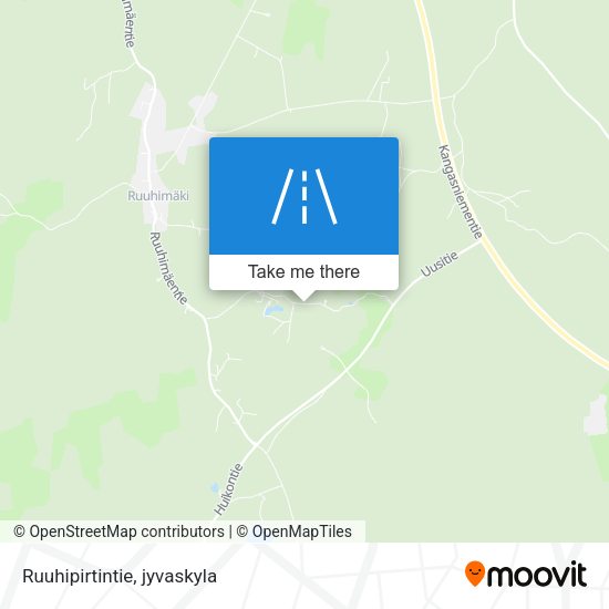 Ruuhipirtintie map
