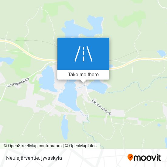 Neulajärventie map