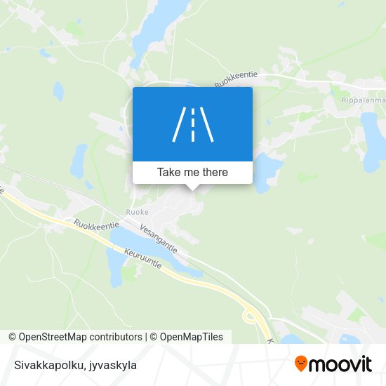 Sivakkapolku map