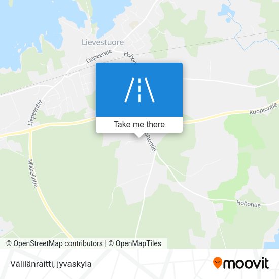 Välilänraitti map