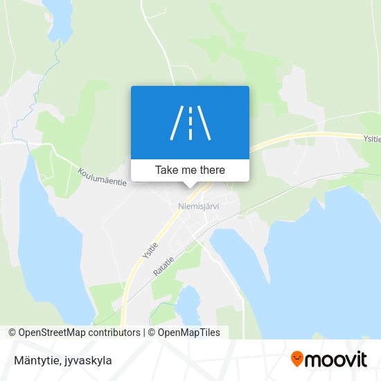 Mäntytie map
