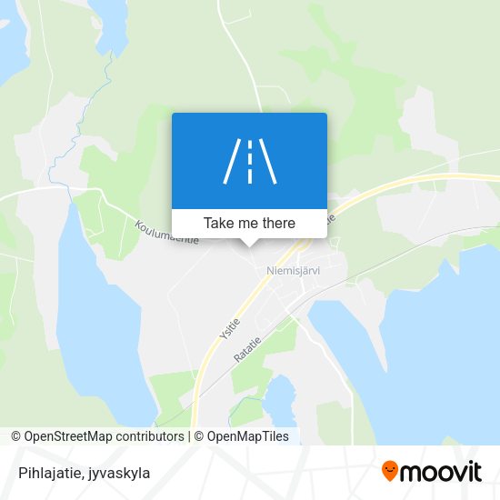 Pihlajatie map