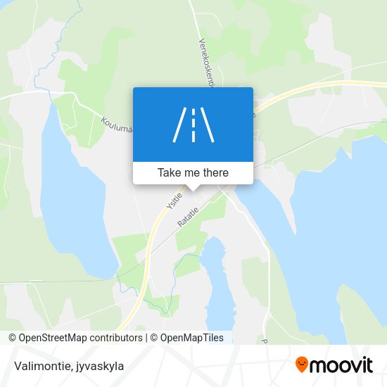 Valimontie map