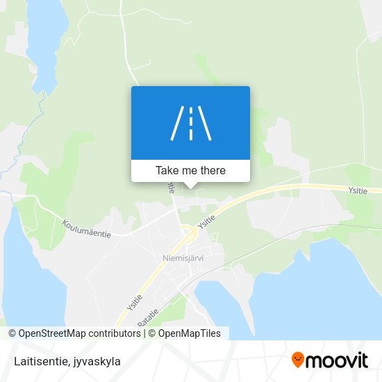 Laitisentie map