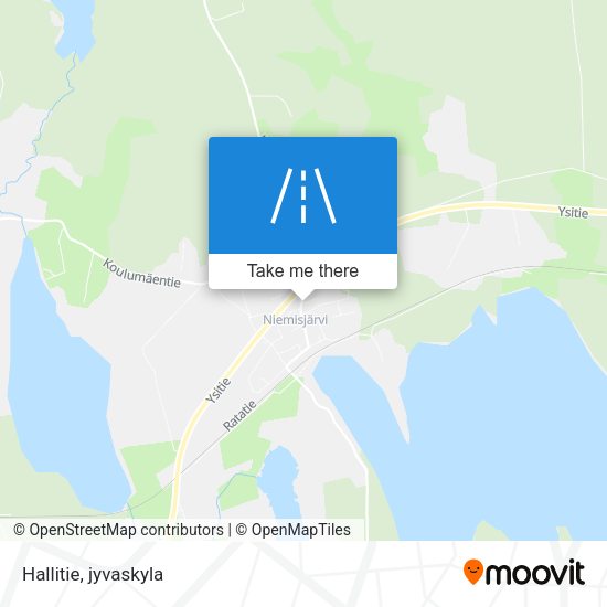 Hallitie map