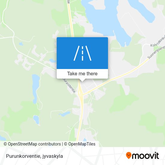 Purunkorventie map