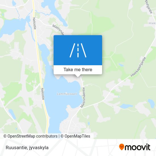 Ruusantie map