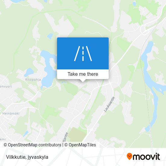 Vilkkutie map