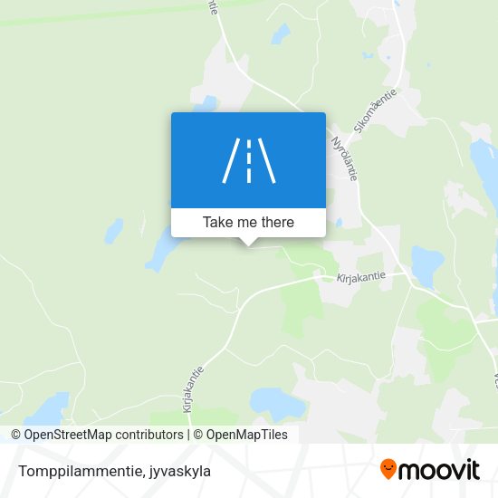 Tomppilammentie map