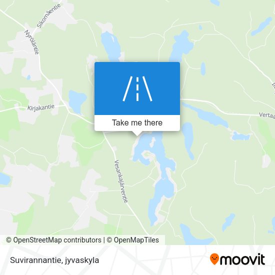 Suvirannantie map