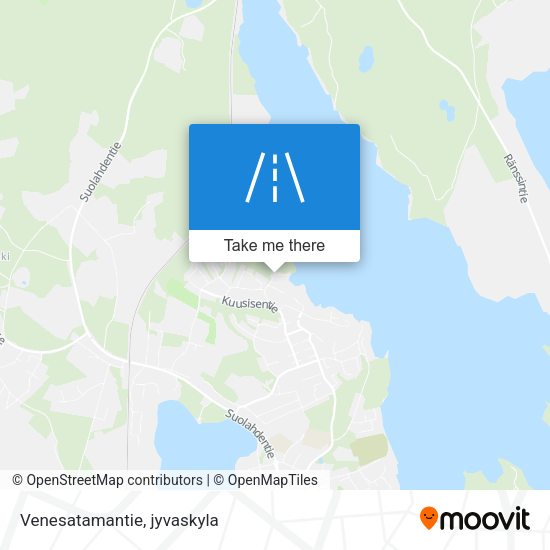 Venesatamantie map