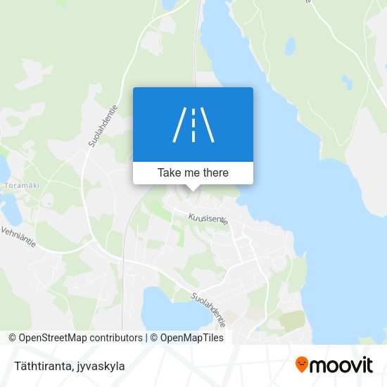 Täthtiranta map