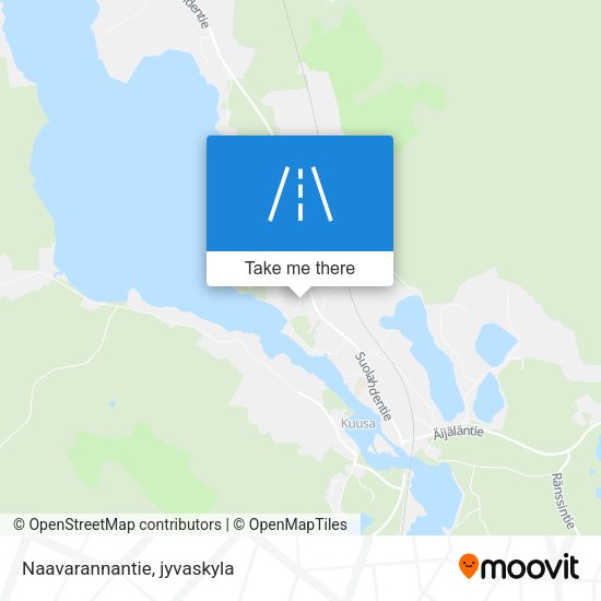 Naavarannantie map
