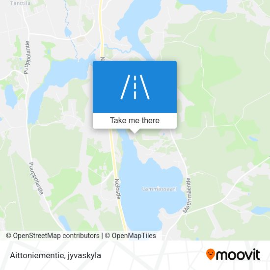 Aittoniementie map
