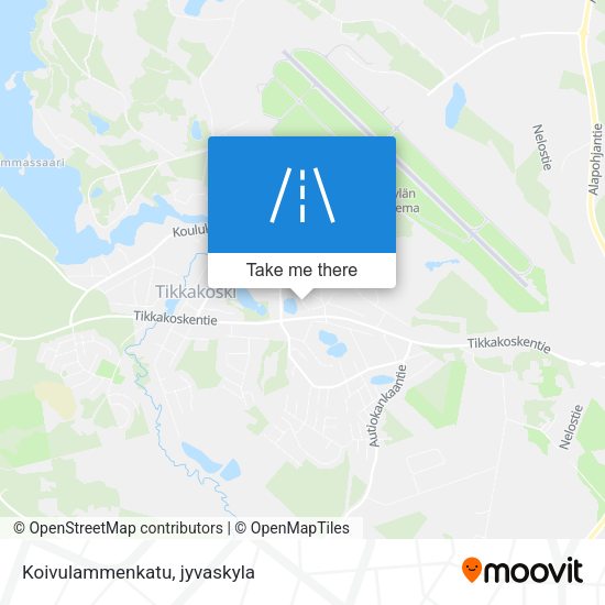 Koivulammenkatu map