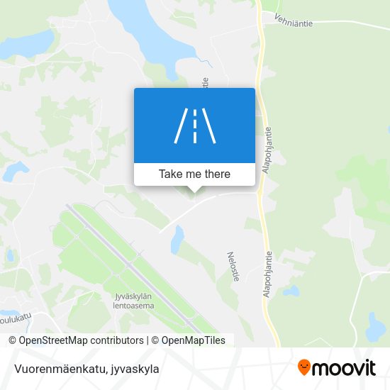 Vuorenmäenkatu map
