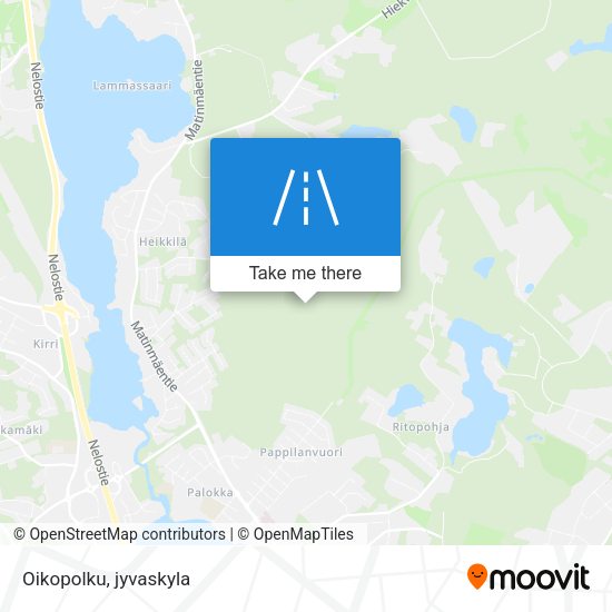 Oikopolku map