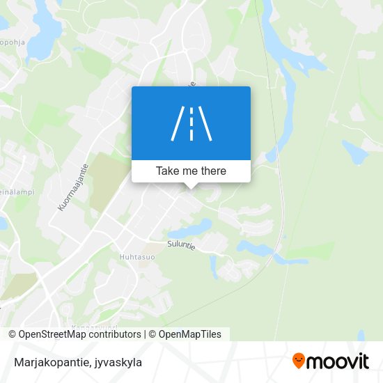 Marjakopantie map